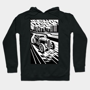 surreal car poster Hoodie